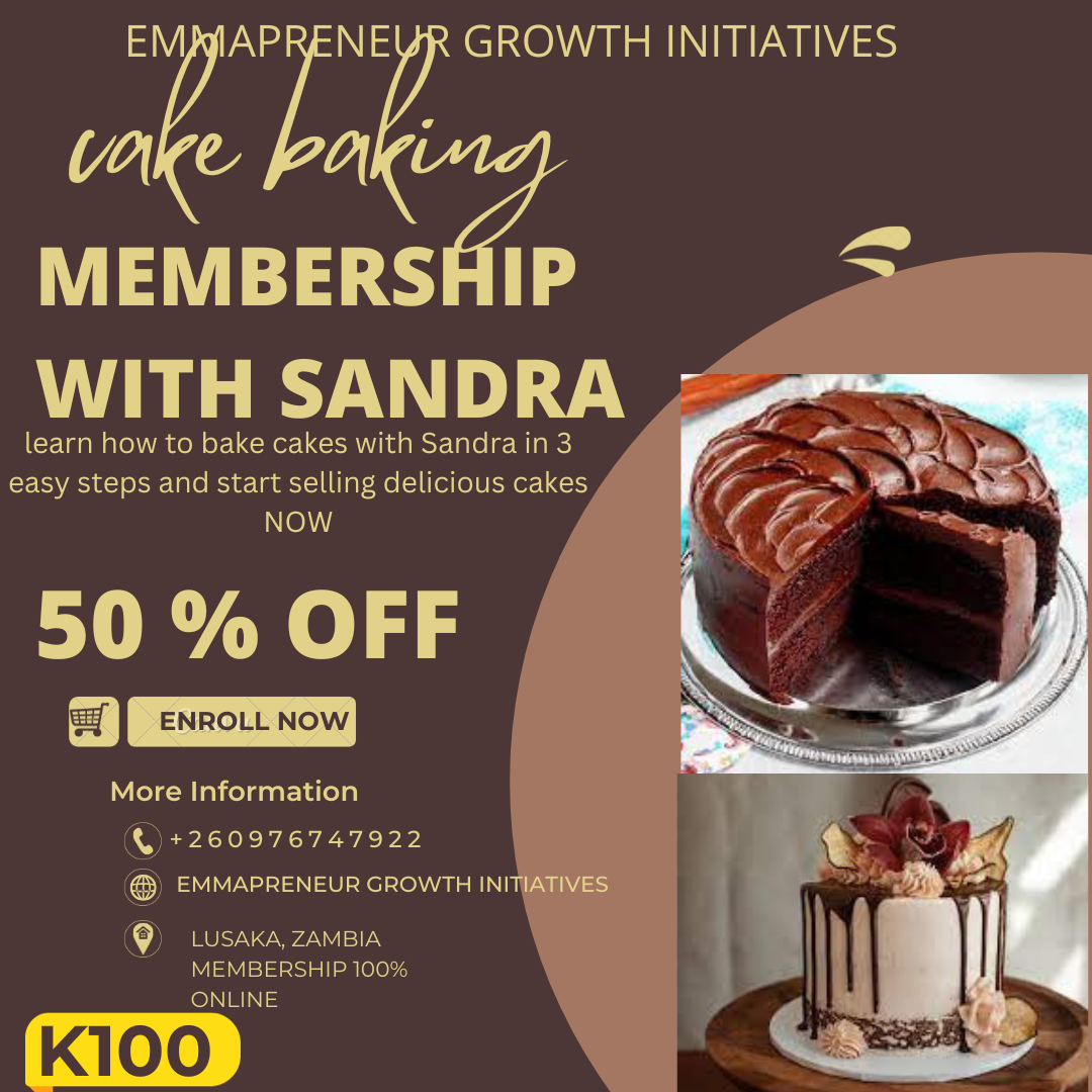 CAKE BAKING MEMBERSHIP WITH SANDRA